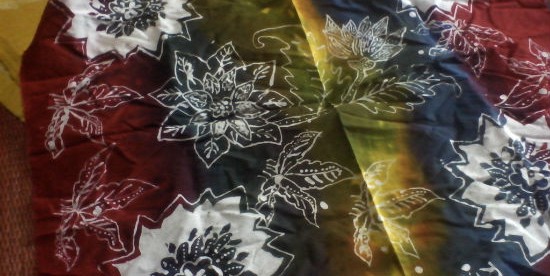 Colorful Bono Batik from Pelalawan Riau